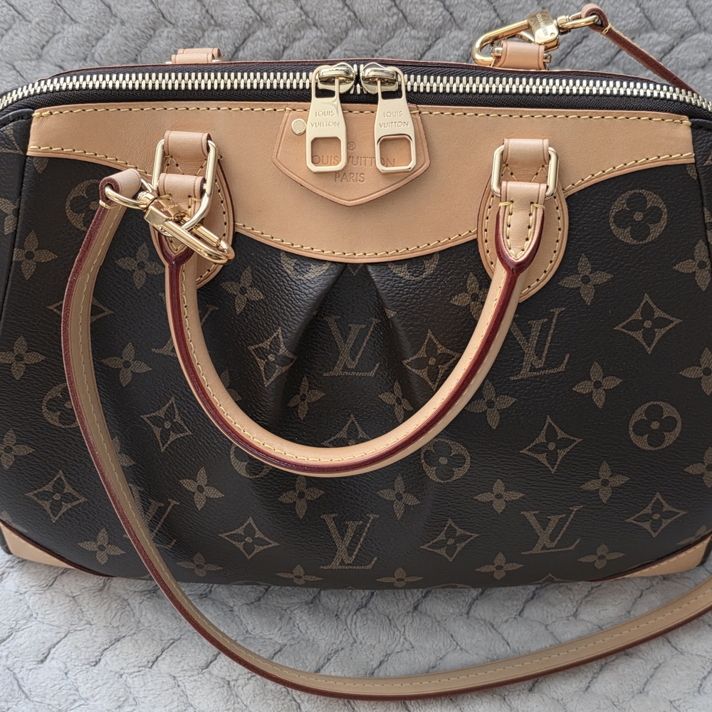 Louis Vuitton Segur Monogram/Leather Handbag